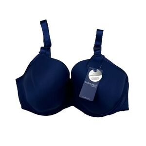 NWT Fantasie Rebecca Essentials T-Shirt Bra Blue Size 38G New
